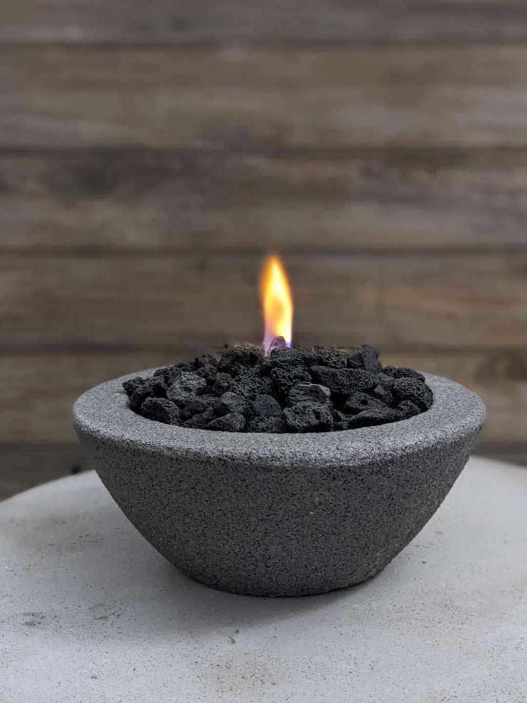 Tiki Torch, Fire Pit, Tabletop Fireplace, Cabin Decor, Tabletop Fire