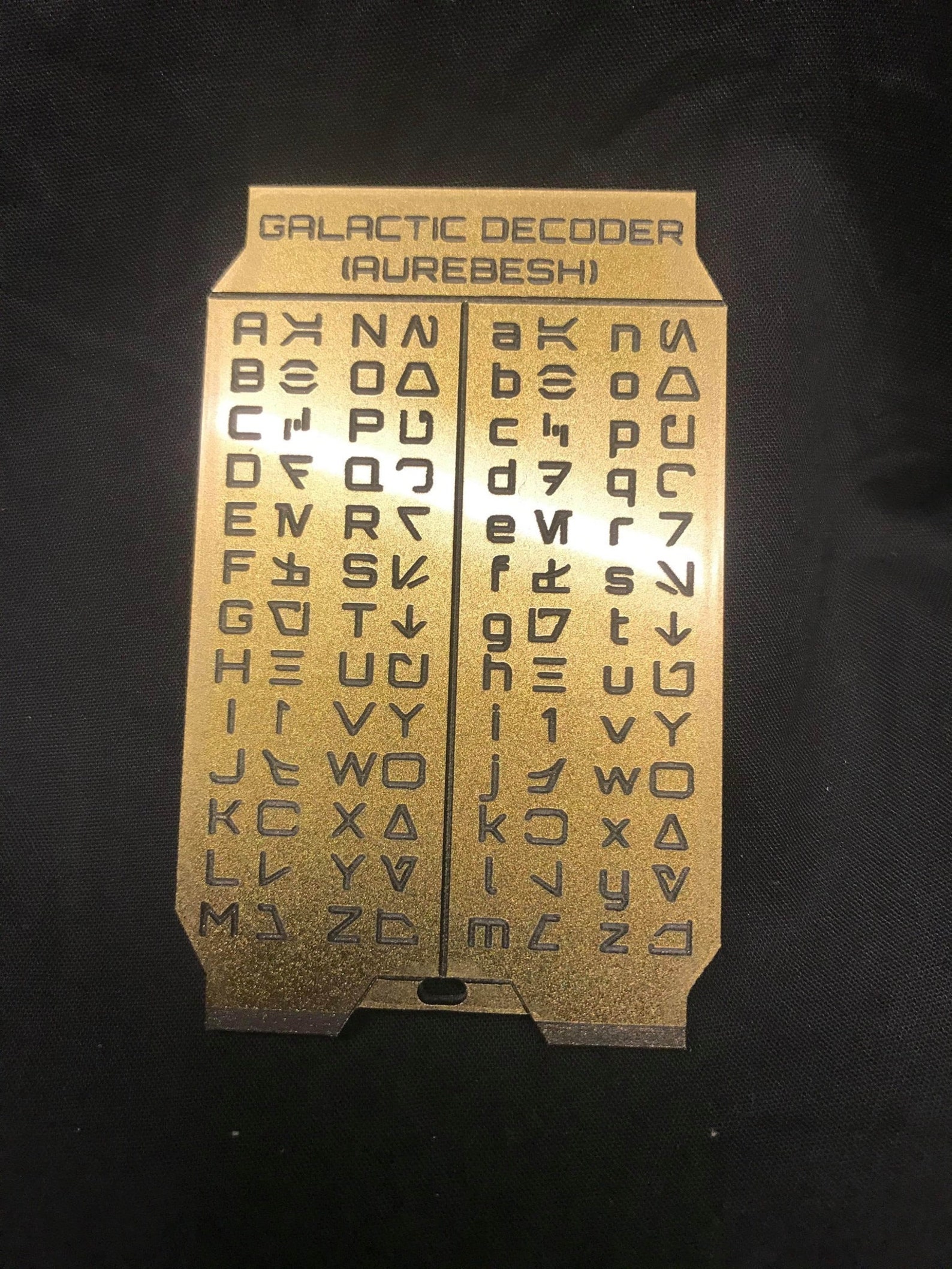 Galactic Decoder Aurebesh Translator Device. Star Wars Etsy