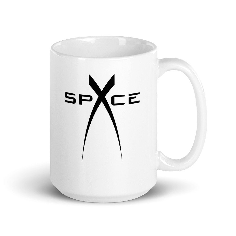 Space X Mug Space x coffee mug Spacex Mug spacex coffee Etsy