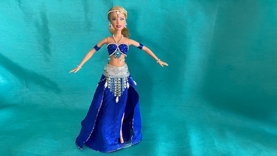 Handmade Belly Dancer Doll: Decorative Bollywood Fashion