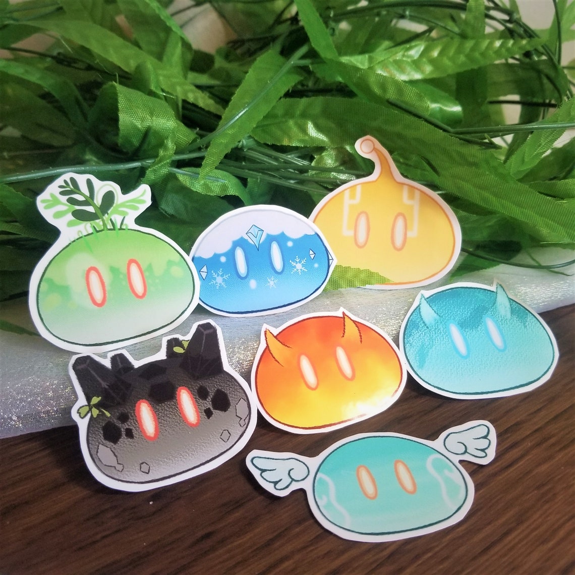 Genshin Impact Slime Stickers - Etsy