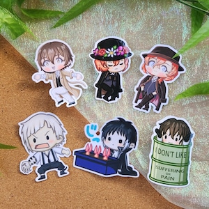 Detective Agency Stickers | B S D