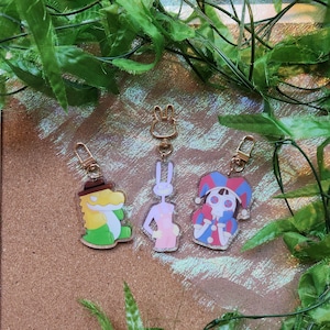 The Amazing Digital Circus Keychains