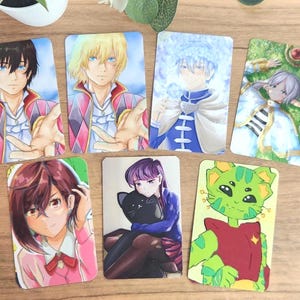 Anime inspirierte Fotokarten