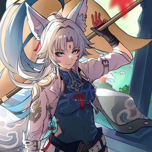 Honkai Star Rail Feixiao Print 11x17&quot;