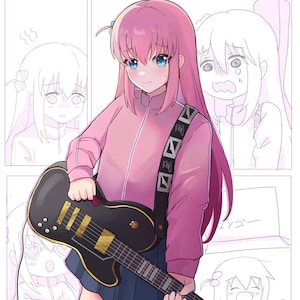 Bocchi the Rock 11x17 Print