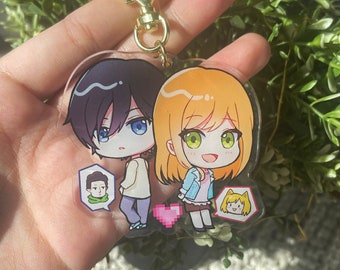 My Love Story with Yamada-kun at Lv999 2.5" Acrylic Charm