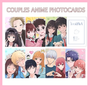 Shoujo Anime Couple Photocards
