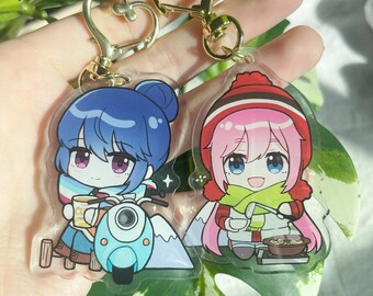 Yuru Camp 2.5" Acrylic Charm Double-Sided