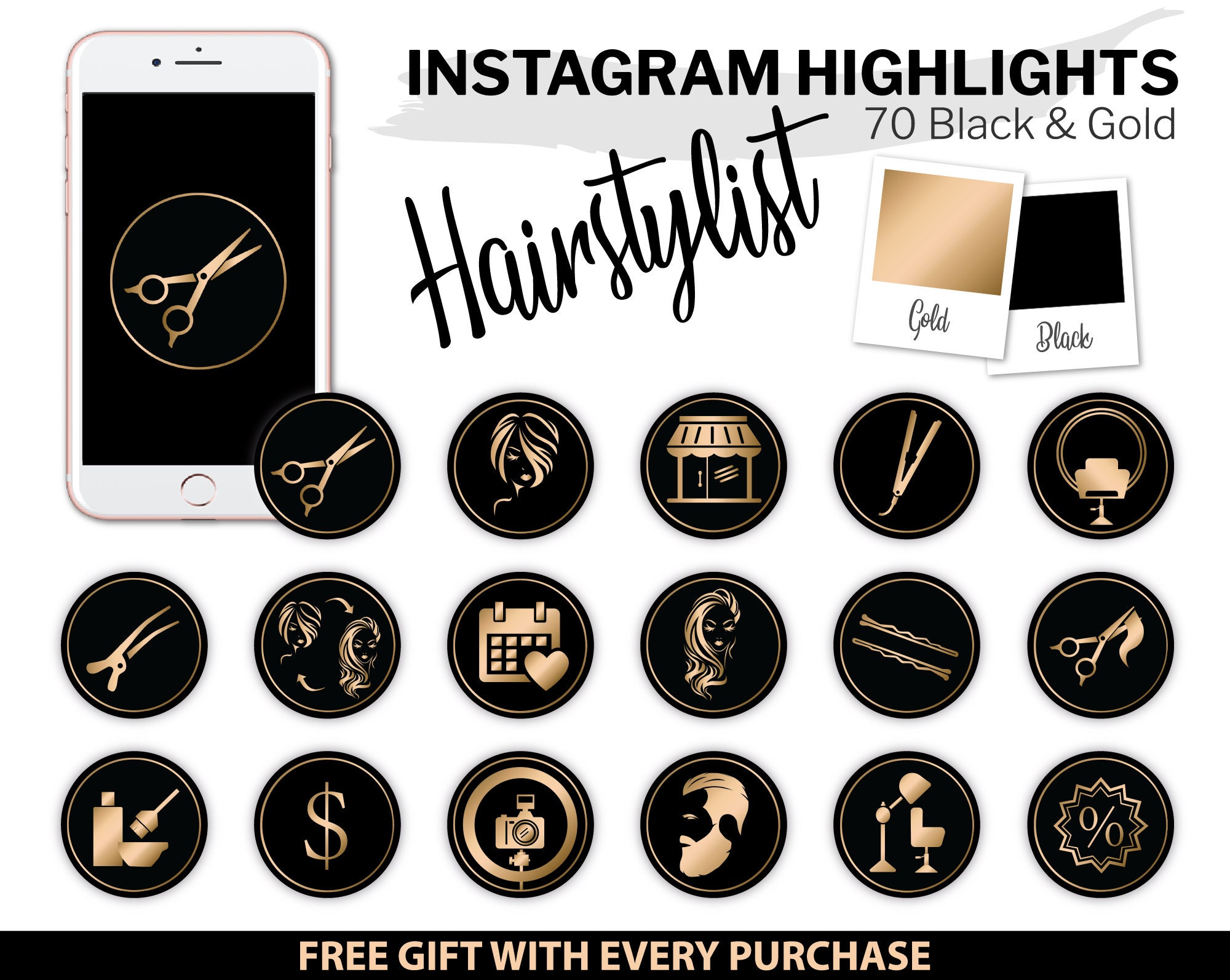 Hairstylist Instagram Story Highlight Icon Covers Hair - Etsy Hairstylist Instagram Story Highlight Icon Covers Hair - Etsy