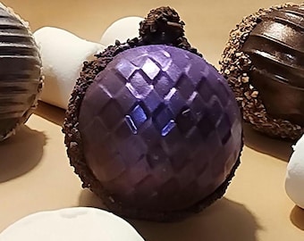 Single Gourmet Hot Cocoa Bomb; Marshmallow Filled; Shapes Vary; 30+ Flavors; Individually Wrapped