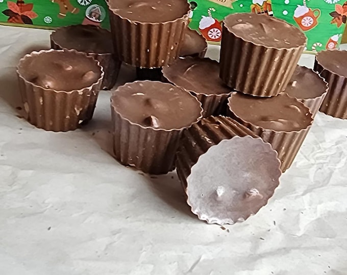 Chocolate Covered Peanuts Clusters - Multiple Flavors - Party Favors, St Patricks, Easter, Birthday, Wrapped, Gift