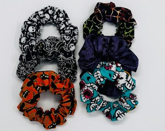 Halloween hair scrunchies  hair ties. Hair accessories
