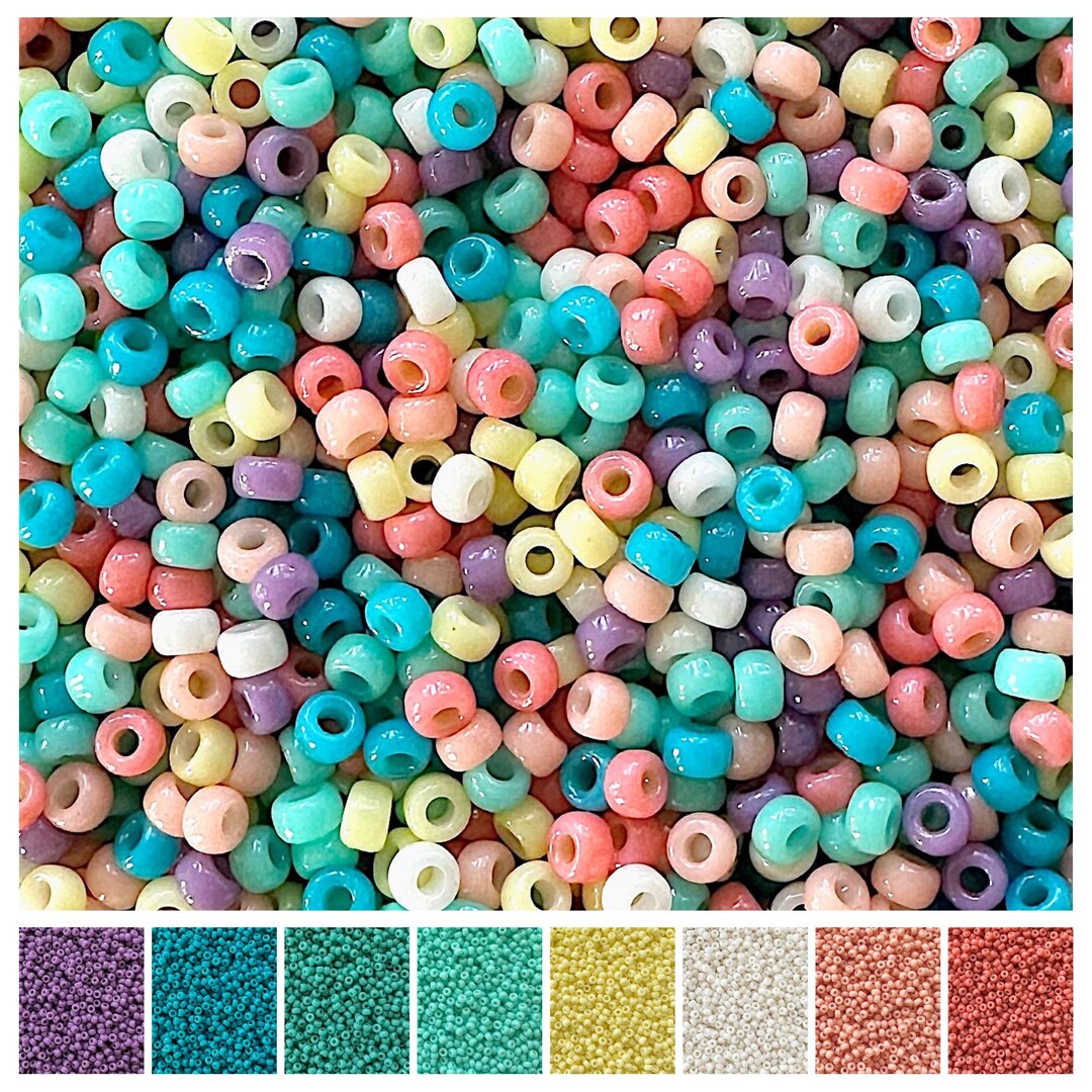 Miyuki Bead Mix Recipe & Color Palette: Art Deco Featuring Pastel Color ...