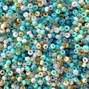 11/0 Miyuki Bead Mix: Seaside (20g) with Beach Colors