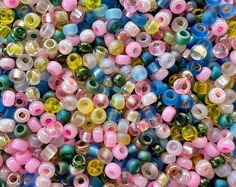 Spring 11/0 Miyuki Seed Beads Mix for Jewelry Making & Crafts, 10 grams