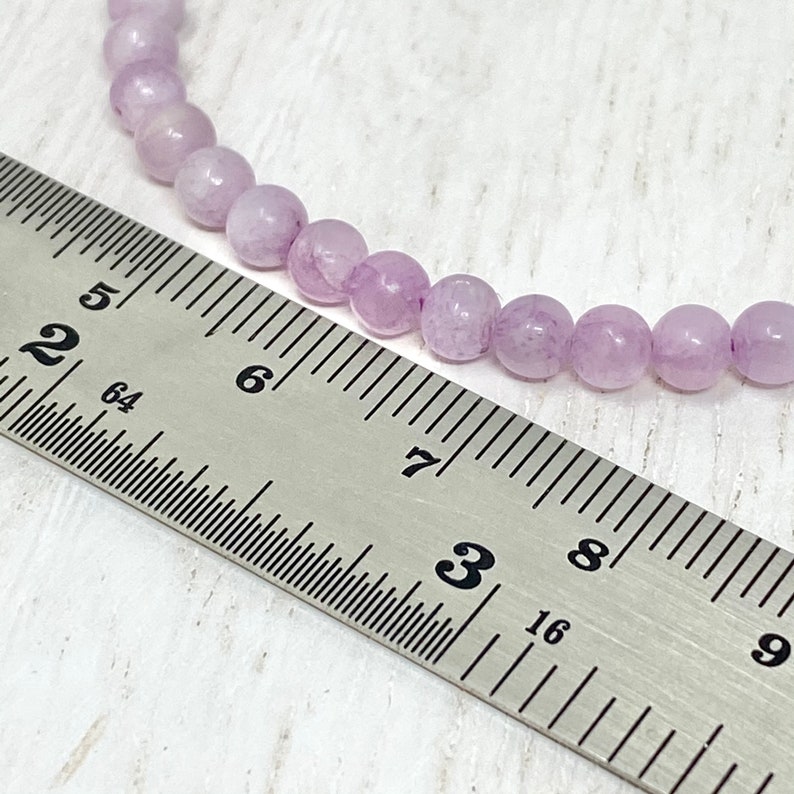 Kunzite Bracelet Eco-friendly Packaging 4mm Kunzite Stone Bracelet