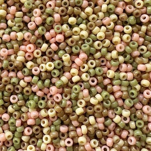 Faded Desert Miyuki Bead Mix: Size 11 Seed Beads for Jewelry, Japanese Seed Beads, Glass Beads, Rocailles, 2mm Beads, Bead Assortment, 20g