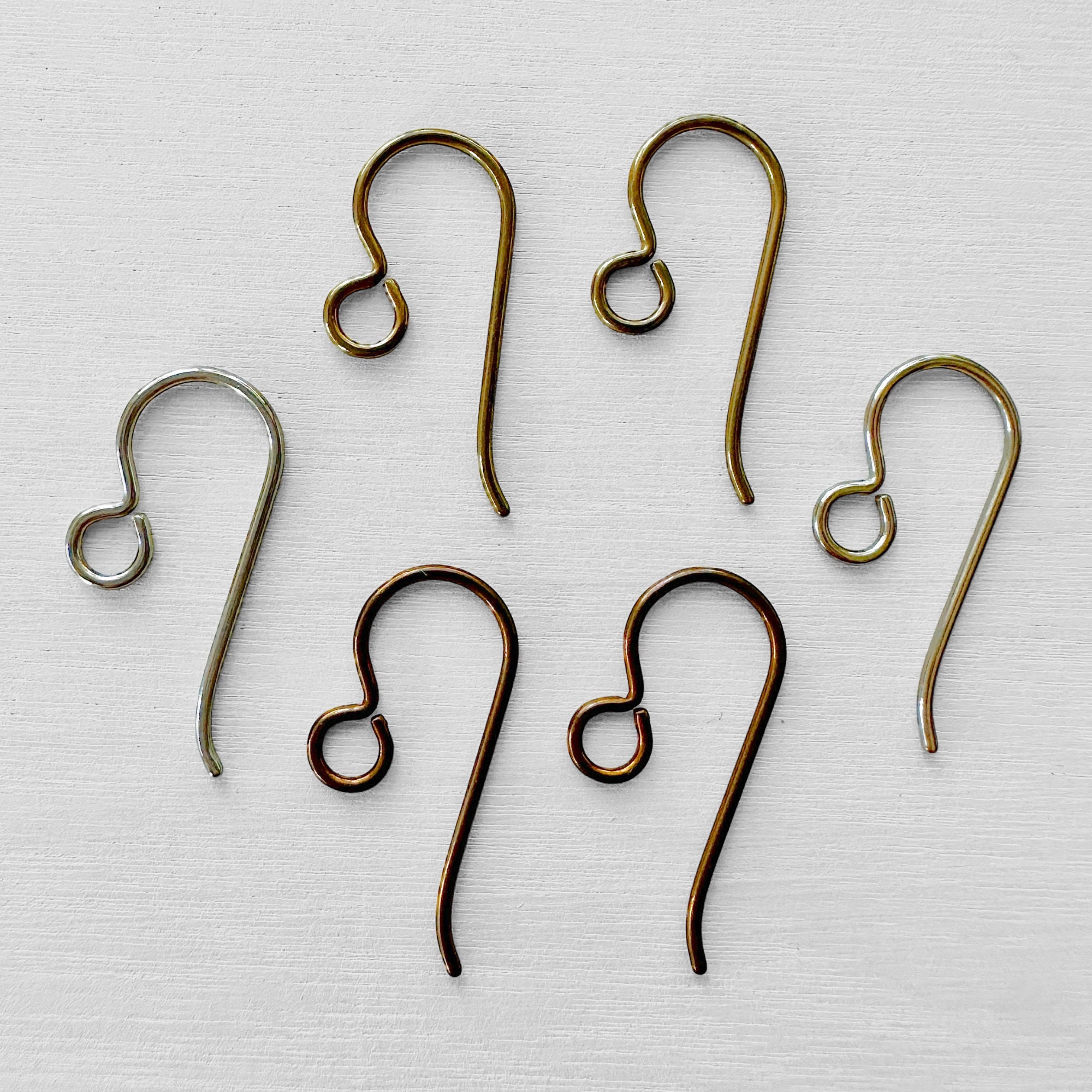 300pcs Hypoallergenic Earring Hooks Basic Components For Jewelry Making