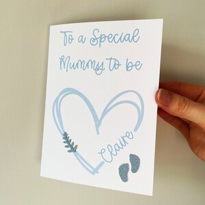 Tarjeta personalizada de baby shower, tarjeta de baby shower, con amor en tu baby shower, tarjeta de happy baby shower, tarjeta de futura mamá, bebé, bebé niña