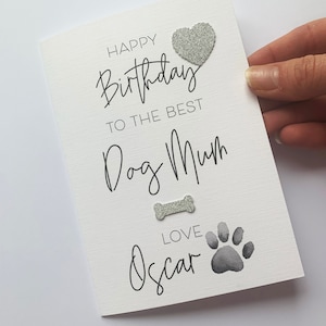 Joyeux anniversaire du chien, carte d'anniversaire de maman de chien, carte du chien, meilleure maman de chien, carte d'anniversaire de chien
