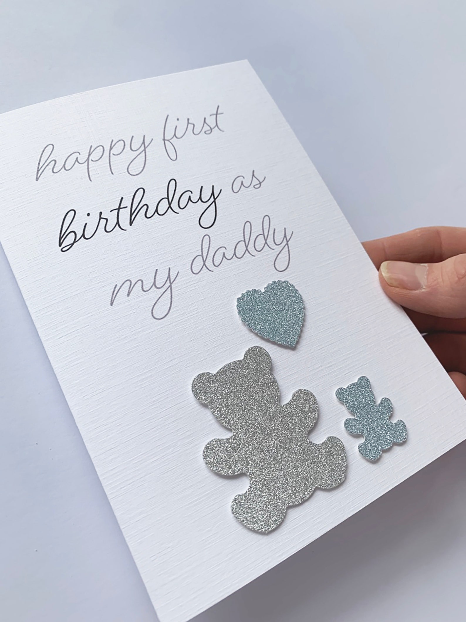 First Birthday as My Daddy Daddy First Birthday Happy Etsy