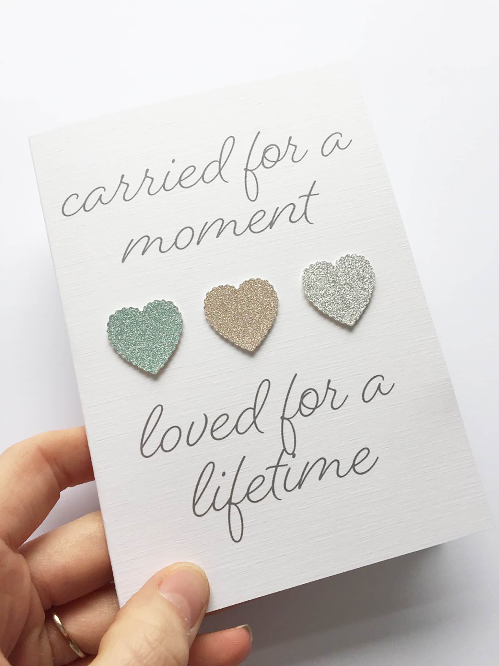 Miscarriage Card Bereavement Card Pregnancy Loss Baby Loss Etsy UK