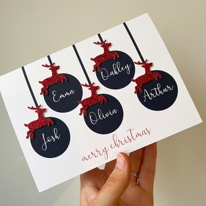 PACKS de Tarjeta de Navidad personalizada para la familia, tarjeta de Navidad familiar, pack de tarjetas de Navidad familiar, tarjeta de la familia, Pack de tarjetas