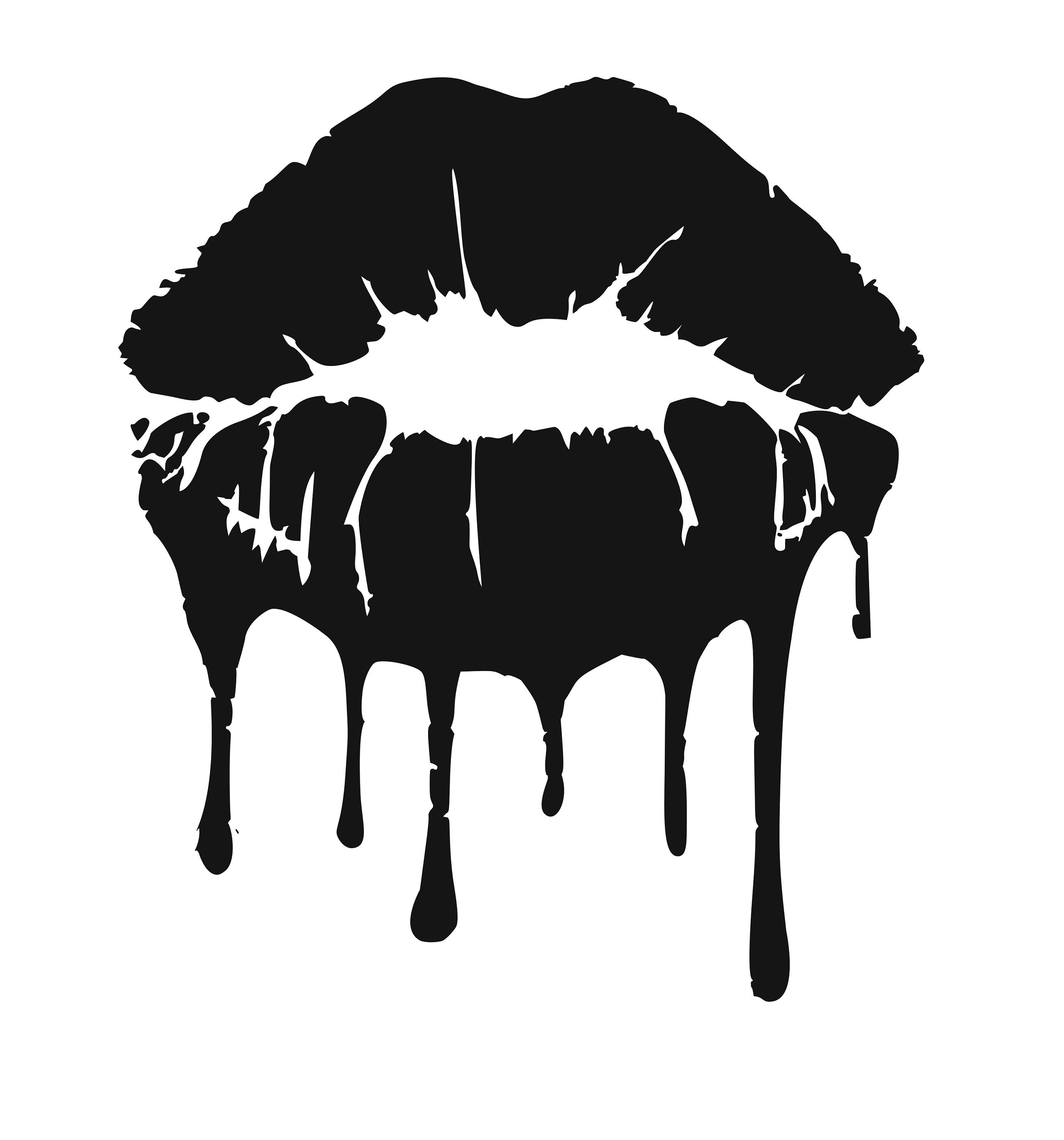 Dripping Lips Svg Free Lips Svg Dripping Svg Digital Download | Images ...