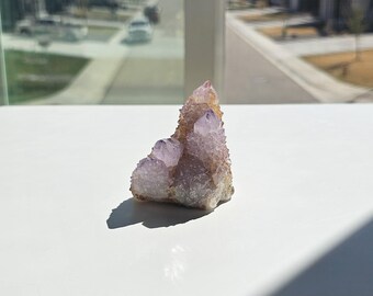 Lavender Spirit Amethyst Quartz Cluster (148 grams) - South Africa
