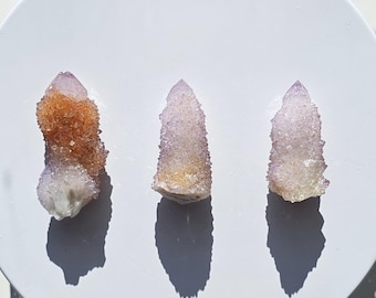 Lavender Spirit Amethyst Point: South African Cactus Quartz