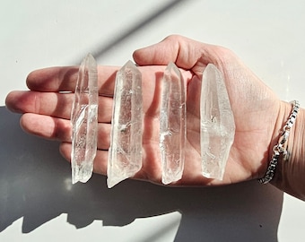 Diamantina Lazer wands (Your Choice) | Clear Quartz points | Natural quartz crystal from Diamantina, Minas Gerais, Brazil |