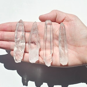 Diamantina Lazer wands (Your Choice) | Clear Quartz points | Natural quartz crystal from Diamantina, Minas Gerais, Brazil |