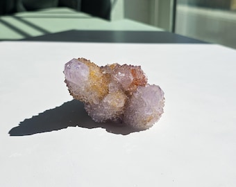 Sparkling Spirit Amethyst Cluster: South African Fairy Quartz (209 grams)