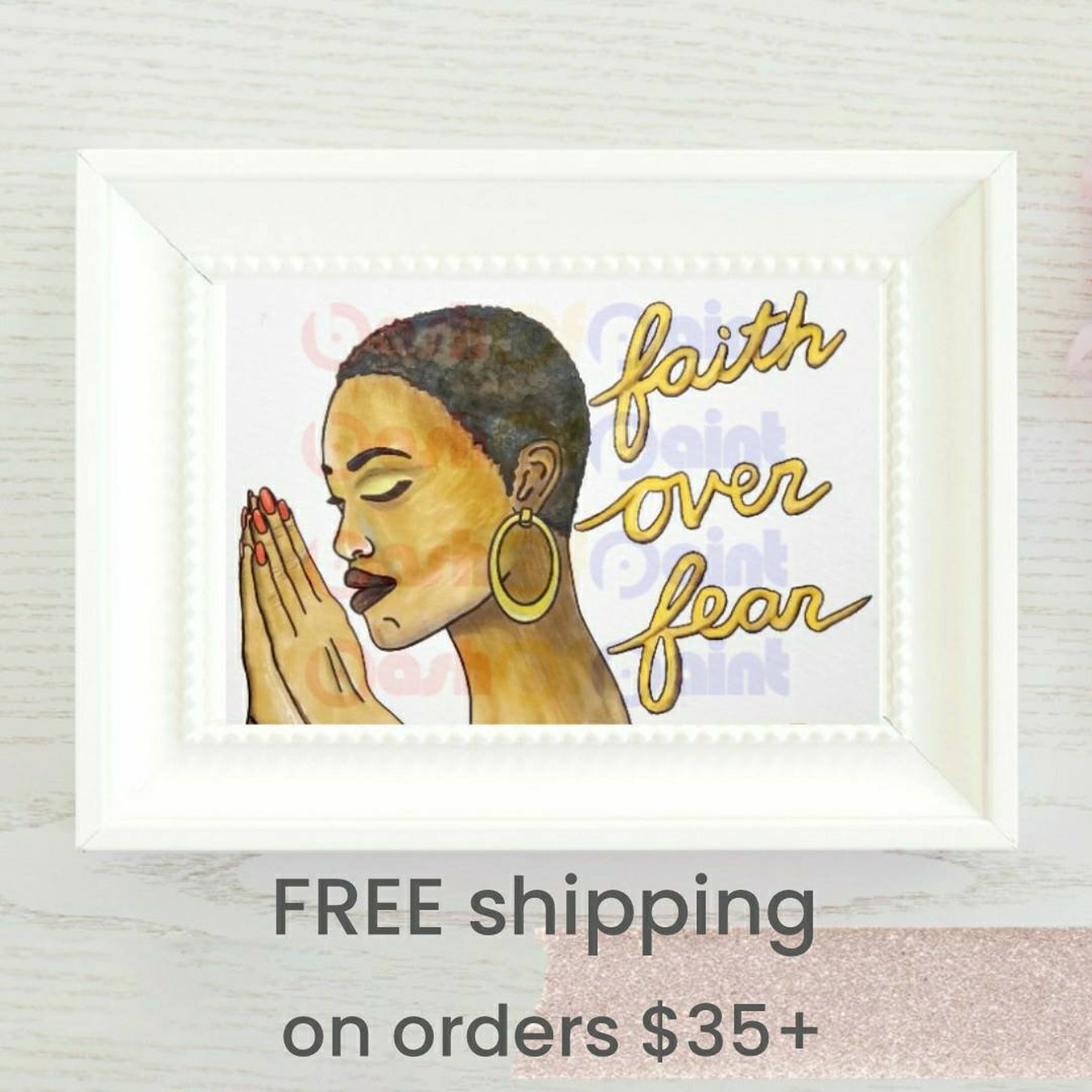 PreDrawn Canvas/DIY Paint Sip Party Kit/Adult Etsy