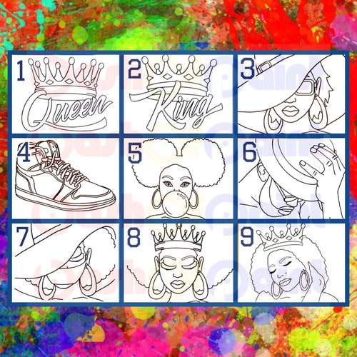 Set of 15 Paint Kits, Bulk Canvas Art Party, Paint 'n Sip Canvases, Pre