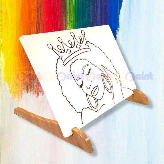 Dreamy Queen Predrawn Canvas Outlined Sketch for DIY Sip Paint Party, Pre  Sketched Drawing and Art Painting Kit, Adult Woman Craft Gift Idea -   Hong Kong