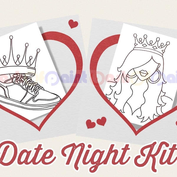 Paint Night Kits Etsy