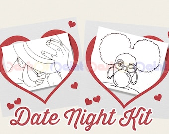 100 Date Ideas for Couples Cards printables Digital - Etsy