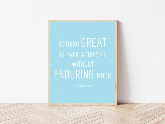 Citation Imprimable De Sainte Catherine De Sienne Rien De Etsy Citation Imprimable De Sainte Catherine De Sienne Rien De Etsy