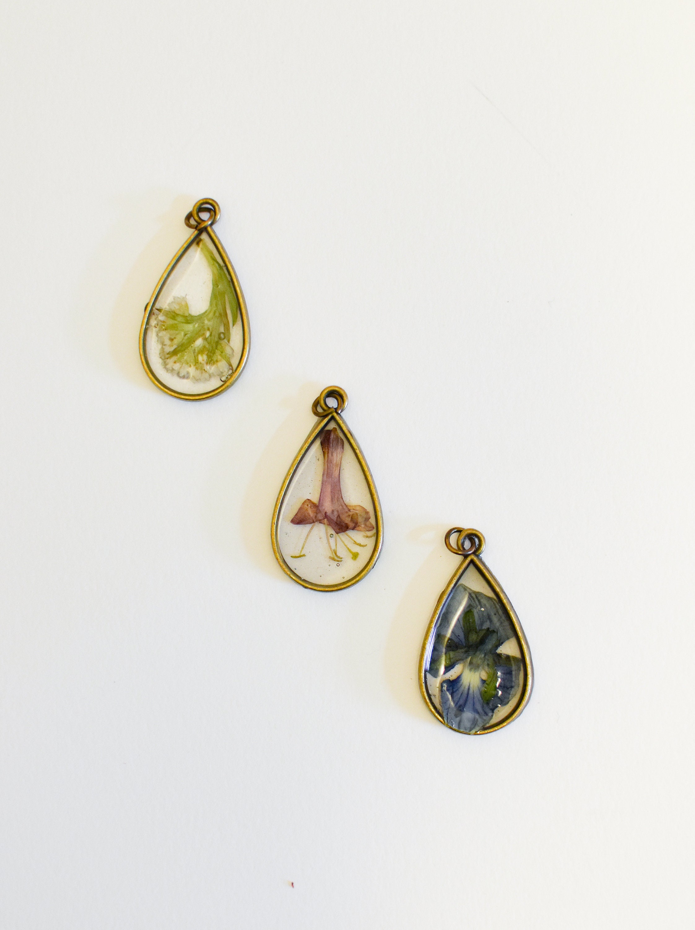 Vintage flat pendant Collection Etsy