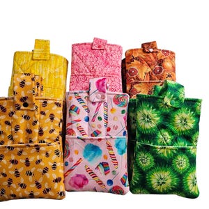 Custodia per libri di medie dimensioni, libri tascabili, e-reader, Kindle, borsa/borsa/tasca/chiusura a scatto