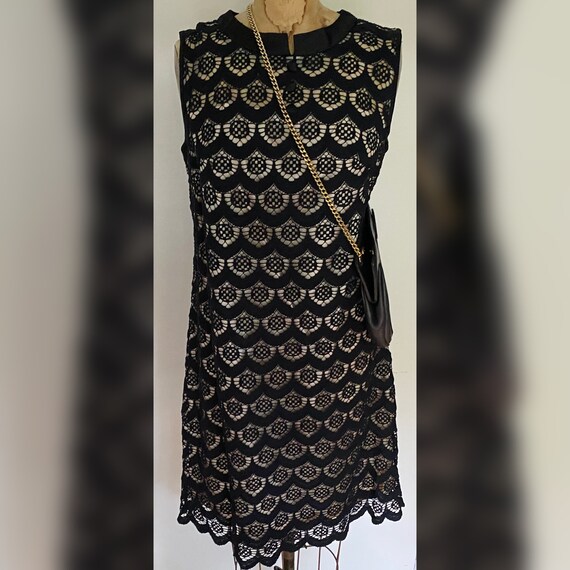 60s Black Mini Dress