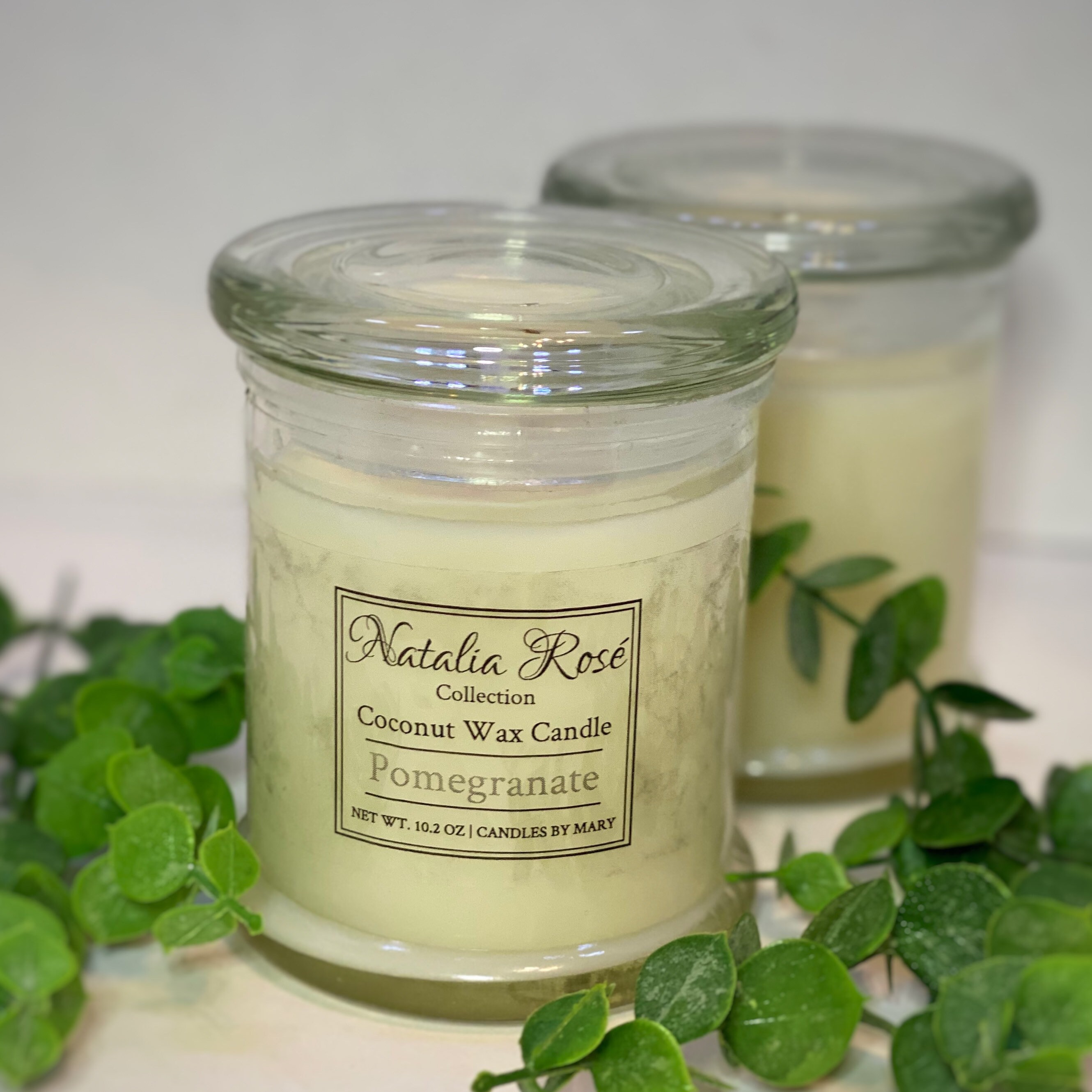 10 oz Wooden Wick Coconut Wax Candle Etsy