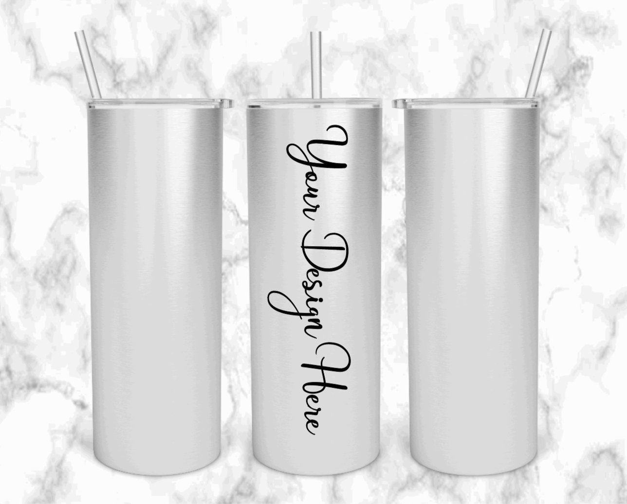 Personalized Tumbler Your Design Here 20oz and 30oz Etsy