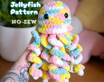 Crochet Jellyfish Amigurumi Pattern: Step-by-Step Guide (PDF)