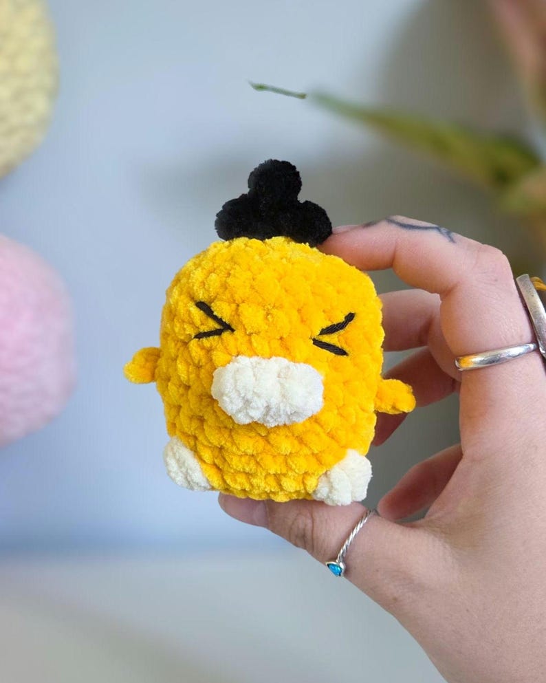 Virkat mönster för fantastiska ankor | Amigurumi Stress Buddy (PDF-mönster) bild 2