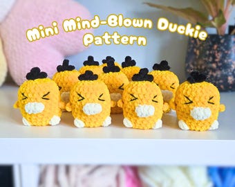Haakpatroon voor een schattig eendje | Amigurumi stressmaatje (PDF-patroon)