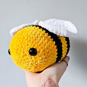 Easy and Fun Amigurumi Bee Pattern 3 in 1 Crochet Bee Pattern Easy Amigurumi Pattern for Beginners Easy Crochet Pattern image 5