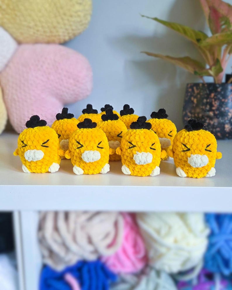 Virkat mönster för fantastiska ankor | Amigurumi Stress Buddy (PDF-mönster) bild 4